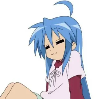 Telegram sticker 😔 泉かなた 👤 @DiffectON