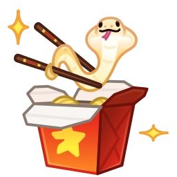 Sticker 🎁 Snake Box by @GiftChanges