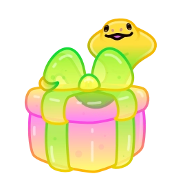 Sticker 🎁 Snake Box by @GiftChanges