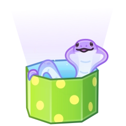 Sticker 🎁 Snake Box by @GiftChanges