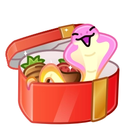 Sticker 🎁 Snake Box by @GiftChanges