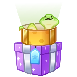 Sticker 🎁 Snake Box by @GiftChanges