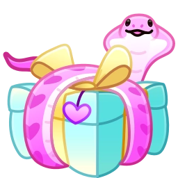 Sticker 🎁 Snake Box by @GiftChanges