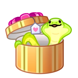 Sticker 🎁 Snake Box by @GiftChanges