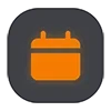 Sticker 🗓 Dark icon @moriart