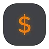 Video sticker 💲 Dark icon @moriart