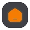 Sticker 🏠 Dark icon @moriart
