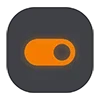 Sticker ✔️ Dark icon @moriart