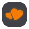 Sticker 💞 Dark icon @moriart