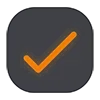 Sticker ✅ Dark icon @moriart