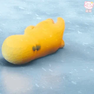 Video sticker ⭕️ 黄色恐龙(奶龙)