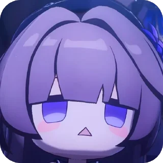 Telegram sticker 🫥 Chibi's of Crazy By @ThyShin