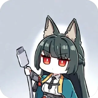 Telegram sticker 🫥 Chibi's of Crazy By @ThyShin