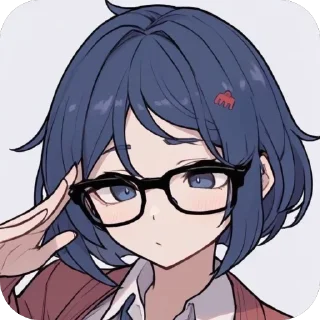 Telegram sticker 🫥 Chibi's of Crazy By @ThyShin