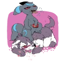 Телеграм стикер 👊 Eeveelutions