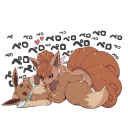 Телеграм стикер 😻 Eeveelutions