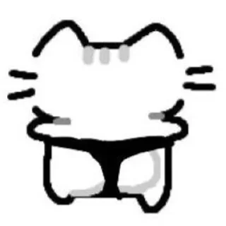 Telegram sticker 🩲 𝑪𝒂𝒕 𝑺𝒌𝒆𝒕𝒄𝒉 | @Ryncita