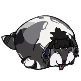 Telegram sticker 🤪 Bulli BARK BARK