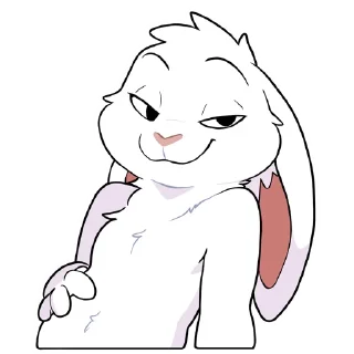 Telegram sticker 😘 Usins bunny