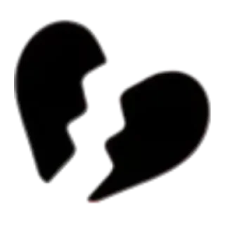 Telegram sticker 💔 Больше стиков тут: @stikery4