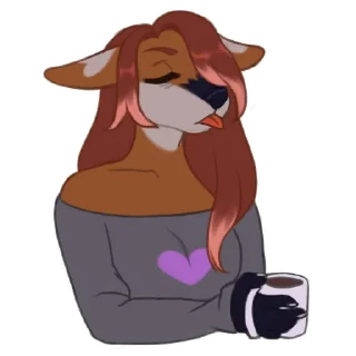 Telegram stiker ☕️ Genesis - FeyPhoenix