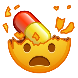 Telegram sticker 🤯 Creepy Emoji :: @roman707020