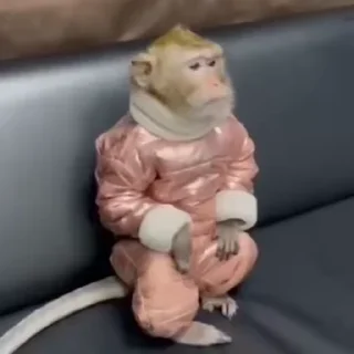 Телеграм стикер 🌟 @frmnva1 monkeys meme. :: @fStikBot
