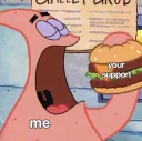Telegram sticker 🍔 Yo amy