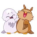Sticker 🤣 Eagle & Snowy