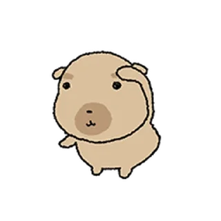 Telegram sticker ⭐ 조구만 똥개 도룽이 2 @moe_sticker_bot
