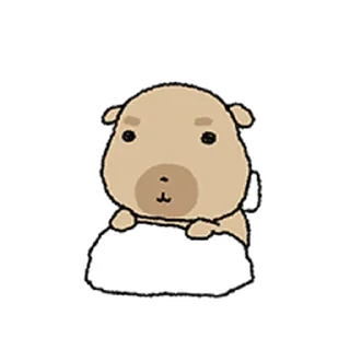 Telegram sticker ⭐ 조구만 똥개 도룽이 2 @moe_sticker_bot