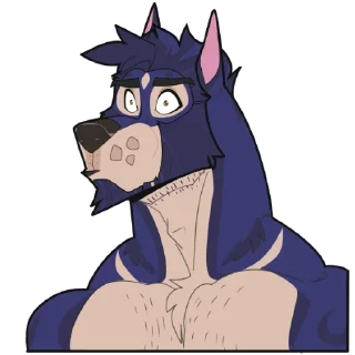 Telegram sticker 😐 Damian (By @Daymoon_100)