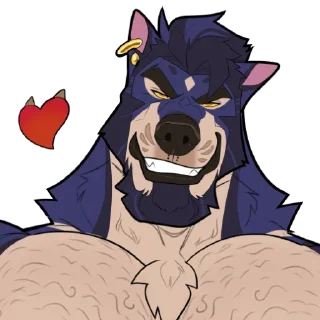 Telegram sticker 😈 Damian (By @Daymoon_100)