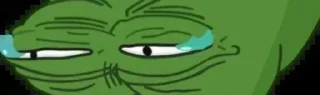 Telegram sticker 🤔 Pepe Eye 👀   @stickersbag