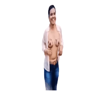 Video sticker 🔞 @I_love_all_boobs     flashing_boobs_animation