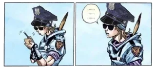 Sticker 👮‍♀ JJBA @BucciaratiRequiem
