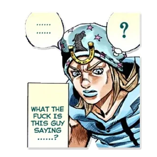 Video sticker 🤨 JJBA @BucciaratiRequiem