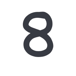 Telegram sticker 8️⃣ Numbers @PunjabiSticker