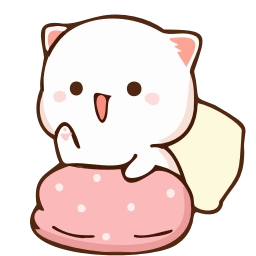 Sticker 😴 Peach & Goma