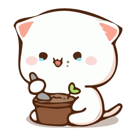 Sticker 🥹 Peach & Goma