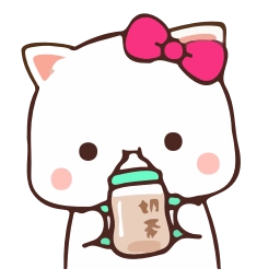 Sticker 🍼 Peach & Goma