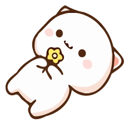 Sticker 🌺 Peach & Goma