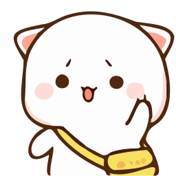 Sticker 😧 Peach & Goma