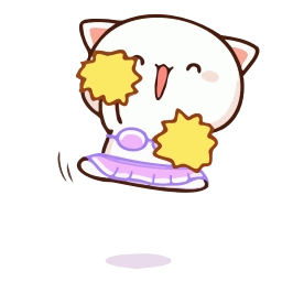 Sticker 👯‍♀️ Peach & Goma