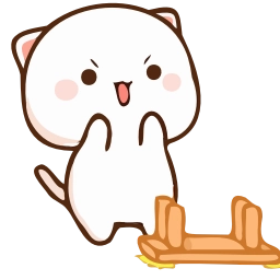 Sticker 😠 Peach & Goma