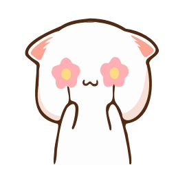 Sticker 🌸 Peach & Goma