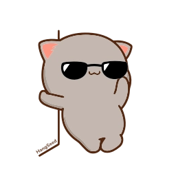 Sticker 😎 Peach & Goma