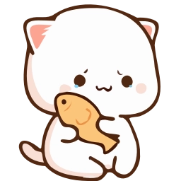 Sticker 🥹 Peach & Goma