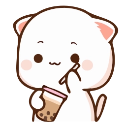 Sticker 🙂 Peach & Goma