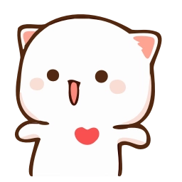 Sticker 🫶 Peach & Goma